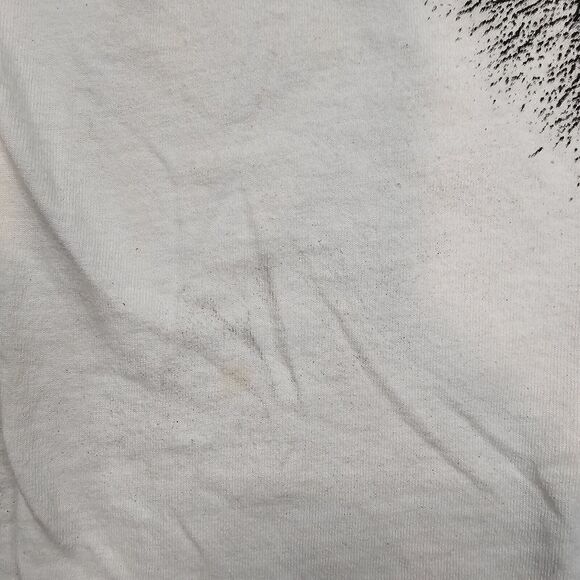 Y2K Wolf Tshirt Large Nature Biker Streetwear Big Face Retro 90s Spirit - Picture 9 of 9